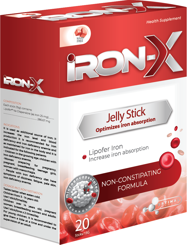 IRON-X product packaging